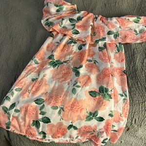 Floral lounge dress